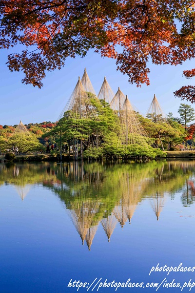 金沢兼六園（紅葉）